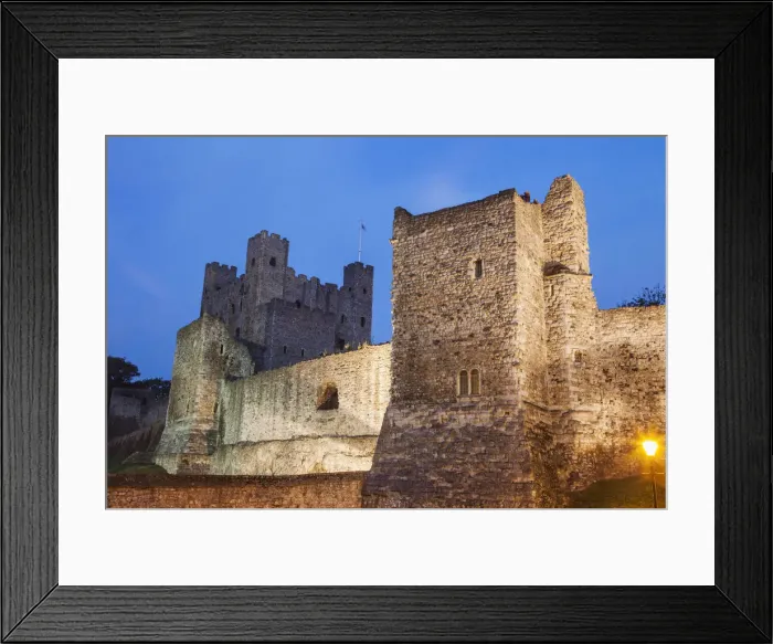Framed Print : England, Kent, Rochester, Rochester Castle Framed Print : England, Kent, Rochester, Rochester Castle