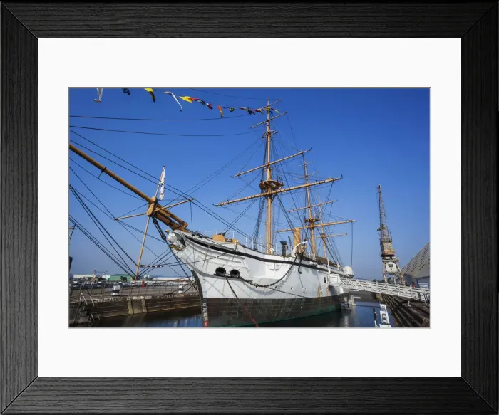 Framed Print : England, Kent, Rochester, Chatham, Chatham Historic Dockyard, HMS Gannet Framed Print : England, Kent, Rochester, Chatham, Chatham Historic Dockyard, HMS Gannet