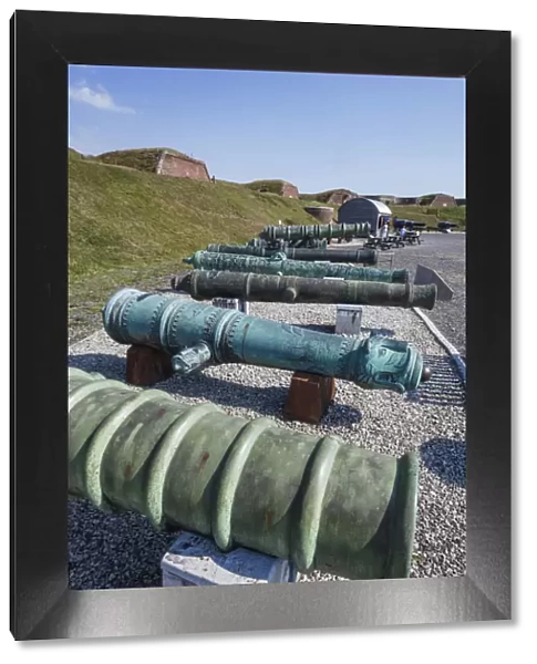 England, Hampshire, Farham, Fort Nelson, The Royal Armouries, Display of Historic