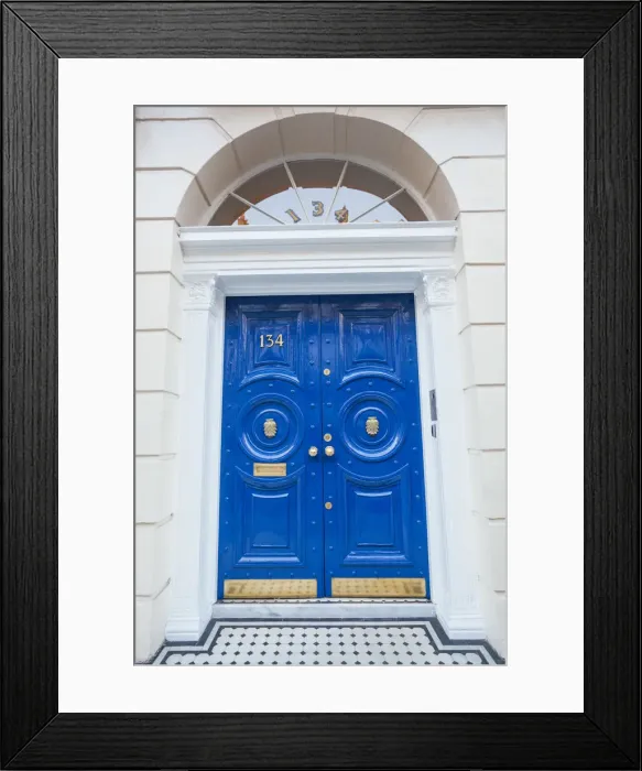 Framed Print : England, London, Harley Street, Doorway Framed Print : England, London, Harley Street, Doorway