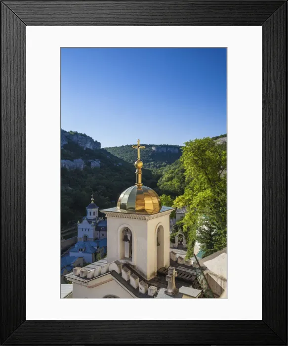 Framed Print : Ukraine, Crimea, Backchisaray, Part of the Upensky Monastery complex - also know Framed Print : Ukraine, Crimea, Backchisaray, Part of the Upensky Monastery complex - also know