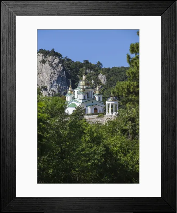 Framed Print : Ukraine, Crimea, Oreanda, St Michaels Cathedral Framed Print : Ukraine, Crimea, Oreanda, St Michaels Cathedral