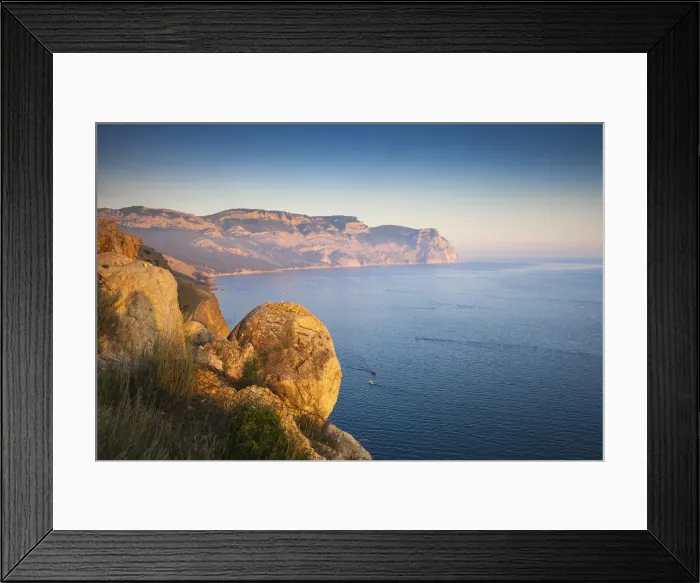 Framed Print : Ukraine, Crimea, Coastline of Balaklava