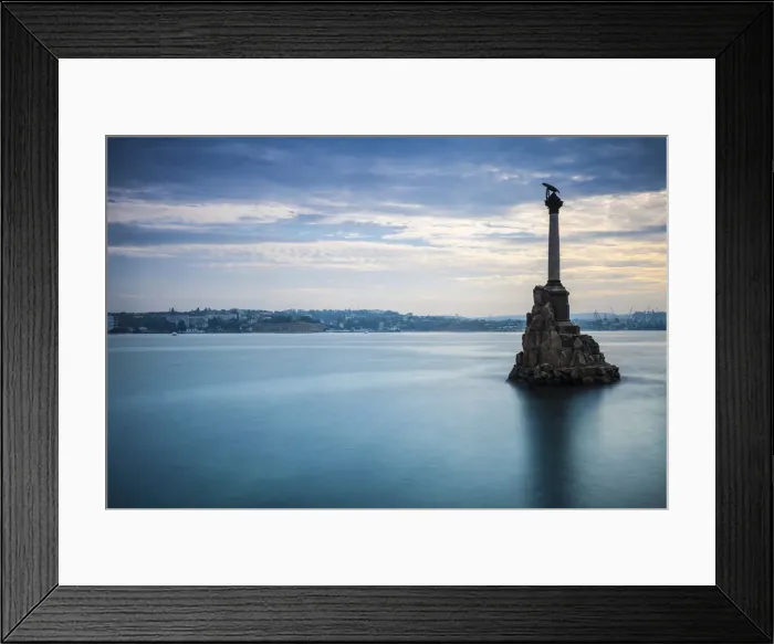 Framed Print : Ukraine, Crimea, Sevastopol, Eagle Column - Monument to the Scuttled Ships Framed Print : Ukraine, Crimea, Sevastopol, Eagle Column - Monument to the Scuttled Ships