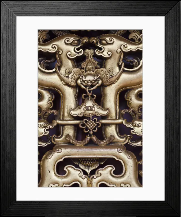 Framed Print : Taiwan, Taipei, Bao-an Temple Framed Print : Taiwan, Taipei, Bao-an Temple