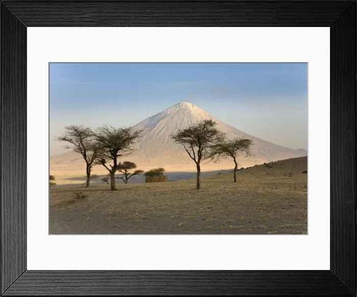 Framed Print : Ol Doinyo Lengai volcano, Lake Natron, Tanzania Framed Print : Ol Doinyo Lengai volcano, Lake Natron, Tanzania
