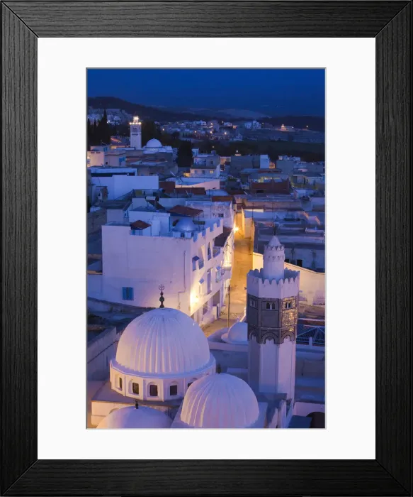 Framed Print : Tunisia, Central Western Tunisia, Le Kef, Zouia of Sidi Abdallah Boumakhlouf mosque Framed Print : Tunisia, Central Western Tunisia, Le Kef, Zouia of Sidi Abdallah Boumakhlouf mosque