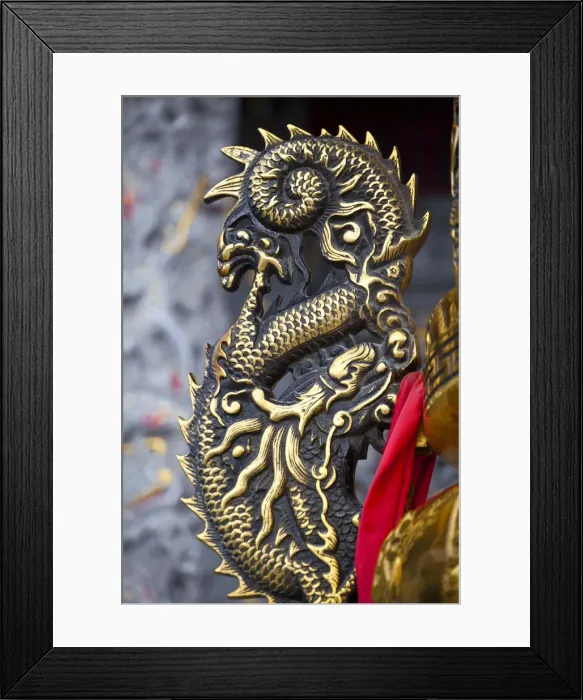 Framed Print : Taiwan, Nantou, Sun Moon Lake, Wenwu Temple Framed Print : Taiwan, Nantou, Sun Moon Lake, Wenwu Temple