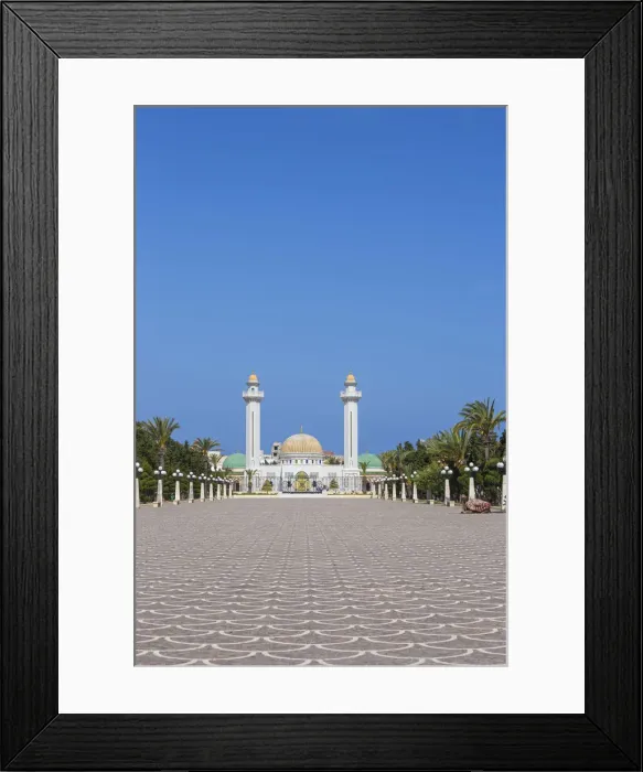 Framed Print : Tunisia, Monastir, Bourguiba mausoleum Framed Print : Tunisia, Monastir, Bourguiba mausoleum