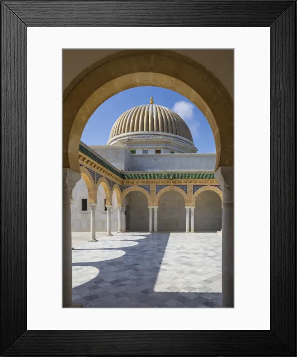 Framed Print : Tunisia, Monastir, Bourguiba mausoleum Framed Print : Tunisia, Monastir, Bourguiba mausoleum