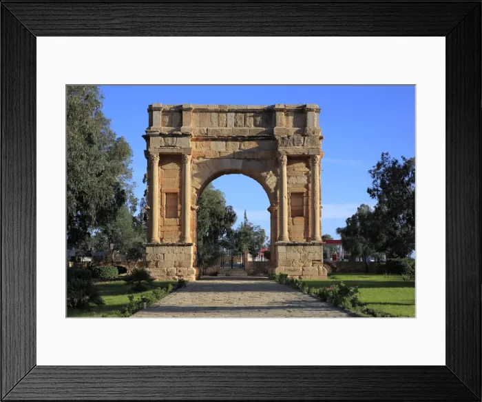 Framed Print : Diocletian arch (3rd century), Sbeitla, Tunisia Framed Print : Diocletian arch (3rd century), Sbeitla, Tunisia