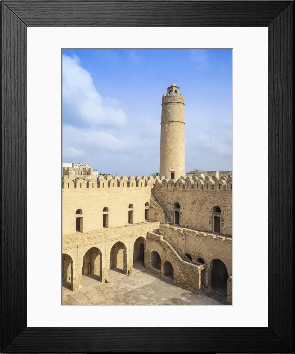 Framed Print : Tunisia, Sousse, Rabat (fort) Framed Print : Tunisia, Sousse, Rabat (fort)