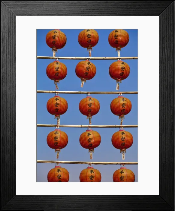 Framed Print : Taiwan, Kaohsiung, Lotus pond, Red lanterns at Temple of Enlightenment Spring Framed Print : Taiwan, Kaohsiung, Lotus pond, Red lanterns at Temple of Enlightenment Spring