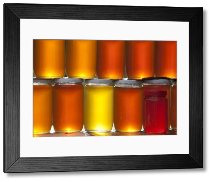 Framed Print : Tunisia, Northern Tunisia, Nefza, local honey Framed Print : Tunisia, Northern Tunisia, Nefza, local honey