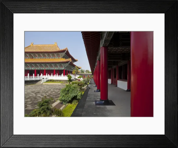 Framed Print : Taiwan, Kaohsiung, Lotus pond, Zuoying Confucius Temple Framed Print : Taiwan, Kaohsiung, Lotus pond, Zuoying Confucius Temple