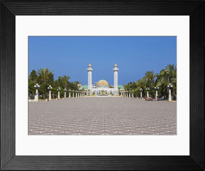 Framed Print : Tunisia, Monastir, Bourguiba mausoleum Framed Print : Tunisia, Monastir, Bourguiba mausoleum