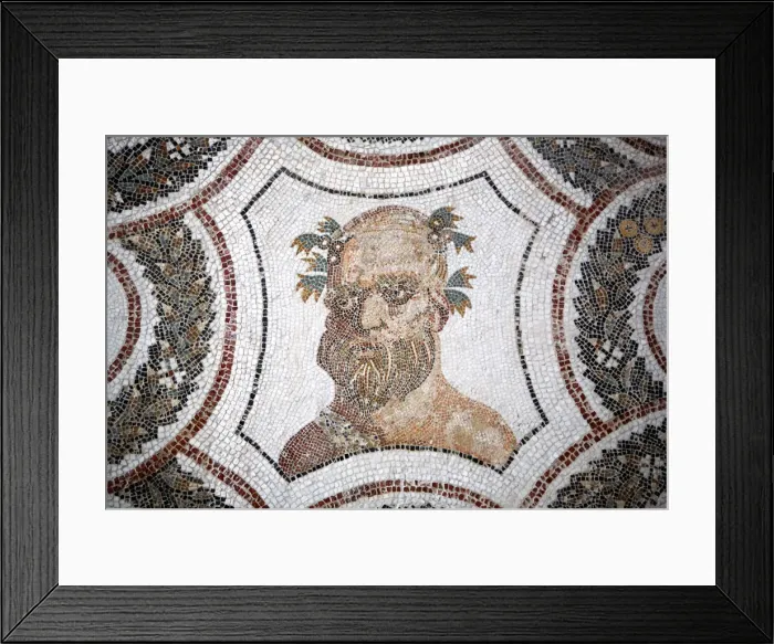 Framed Print : Roman mosaic (3rd century), Archaeological museum, El Jem, Tunisia Framed Print : Roman mosaic (3rd century), Archaeological museum, El Jem, Tunisia