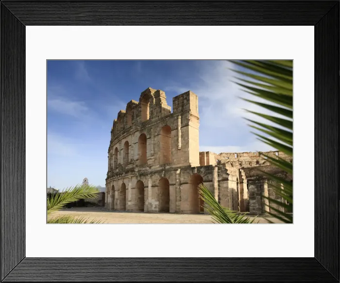 Framed Print : Africa, Tunisia, Amphitheatre of El Jem (UNESCO World Heritage Site) Framed Print : Africa, Tunisia, Amphitheatre of El Jem (UNESCO World Heritage Site)
