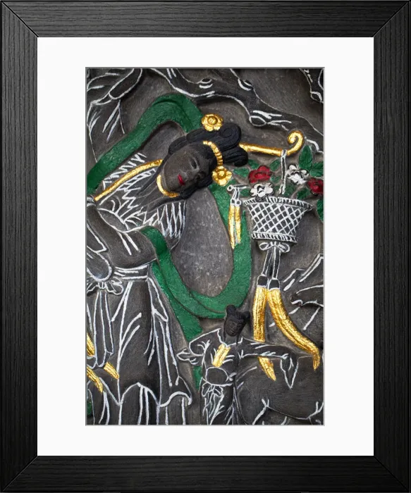 Framed Print : Taiwan, Kaohsiung, Lotus pond, Temple of Enlightenment - Chi Ming Tang Framed Print : Taiwan, Kaohsiung, Lotus pond, Temple of Enlightenment - Chi Ming Tang