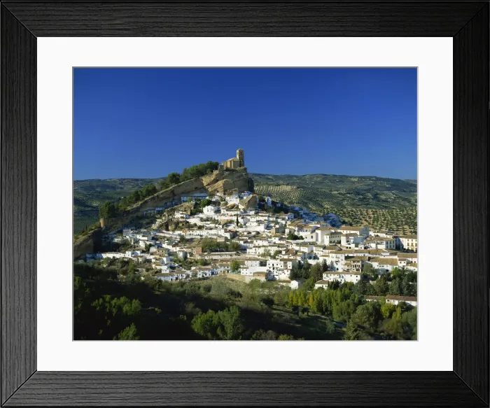Framed Print : Spain, Andalucia, The White Villages, Montefrio