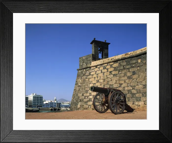 Framed Print : Spain, Canary Islands, Lanzarote, Arrecife, San Gabriel Castle Framed Print : Spain, Canary Islands, Lanzarote, Arrecife, San Gabriel Castle