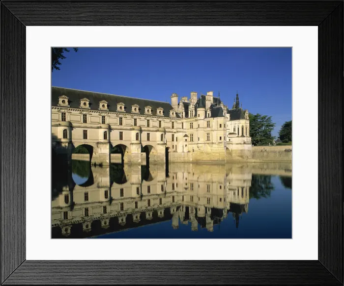 Framed Print : France, Loire Valley, Chenonceaux Castle Framed Print : France, Loire Valley, Chenonceaux Castle