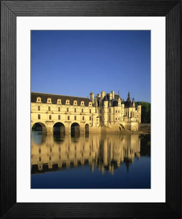 Framed Print : France, Loire Valley, Chenonceaux Castle Framed Print : France, Loire Valley, Chenonceaux Castle