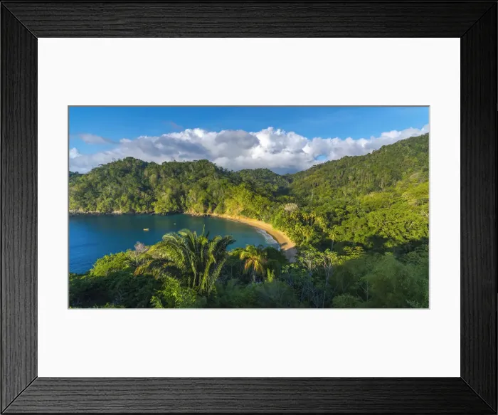 Framed Print : Caribbean, Trinidad and Tobago, Tobago, Englishmans Bay, Englishmans Bay Beach Framed Print : Caribbean, Trinidad and Tobago, Tobago, Englishmans Bay, Englishmans Bay Beach