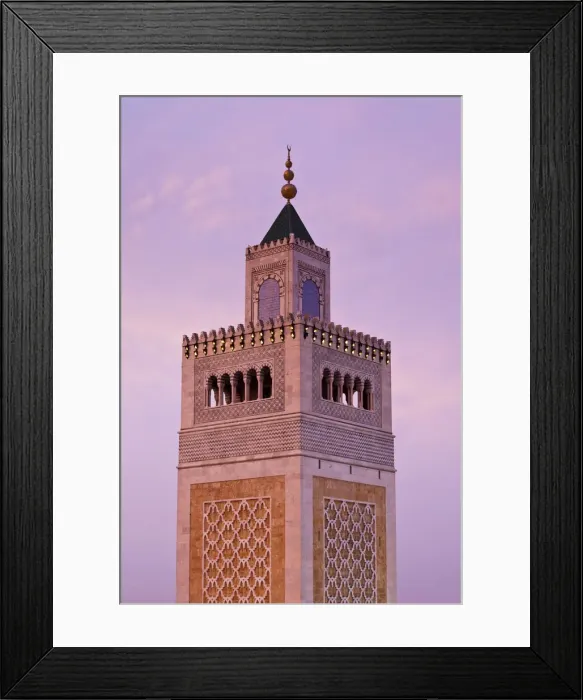 Framed Print : Tunisia, Tunis, Medina, Zaytouna-Great Mosque Framed Print : Tunisia, Tunis, Medina, Zaytouna-Great Mosque