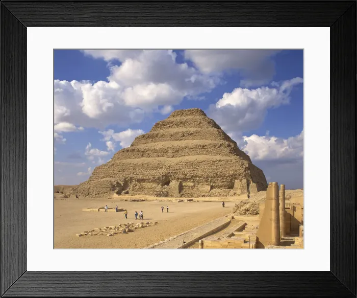 Framed Print : Egypt, Sakkara, Step Pyramid of Zoser Framed Print : Egypt, Sakkara, Step Pyramid of Zoser