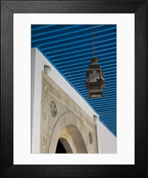 Framed Print : Tunisia, Tunis, Bardo Museum, exterior lantern Framed Print : Tunisia, Tunis, Bardo Museum, exterior lantern