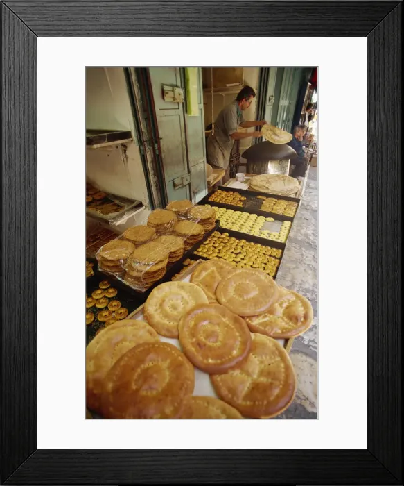 Framed Print : Israel, Jerusalem, Old City, Local Bakery Framed Print : Israel, Jerusalem, Old City, Local Bakery