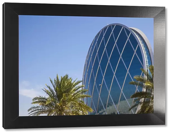 United Arab Emirates, Abu Dhabi, Al Raha, View of Aldar Headquarters - he first circular