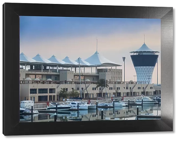 United Arab Emirates, Abu Dhabi, Yas Island, Yas Marina
