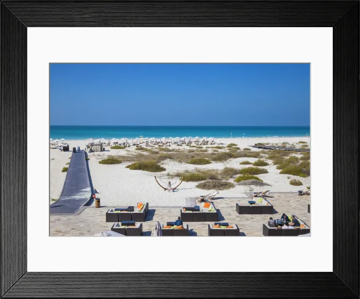 Framed Print : United Arab Emirates, Abu Dhabi, United Arab Emirates, Abu Dhabi, Saadiyat Island Framed Print : United Arab Emirates, Abu Dhabi, United Arab Emirates, Abu Dhabi, Saadiyat Island