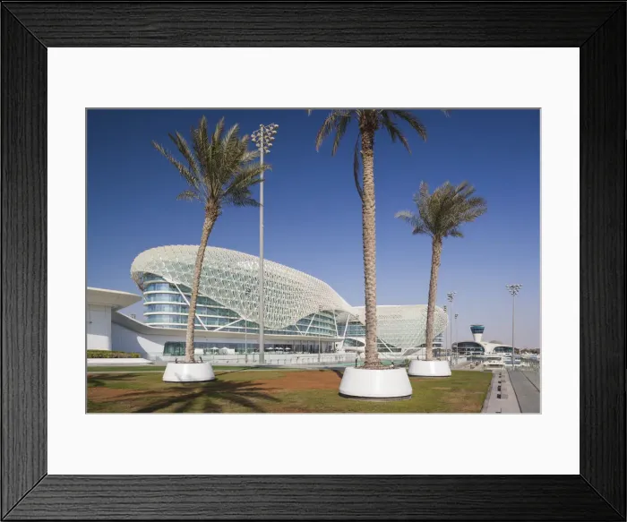Framed Print : UAE, Abu Dhabi, Yas Island, Viceroy Hotel Framed Print : UAE, Abu Dhabi, Yas Island, Viceroy Hotel