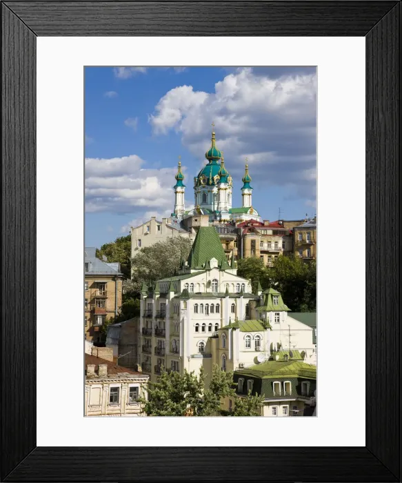 Framed Print : St. Andrews Orthodox Church, Podil, Kiev, Ukraine Framed Print : St. Andrews Orthodox Church, Podil, Kiev, Ukraine