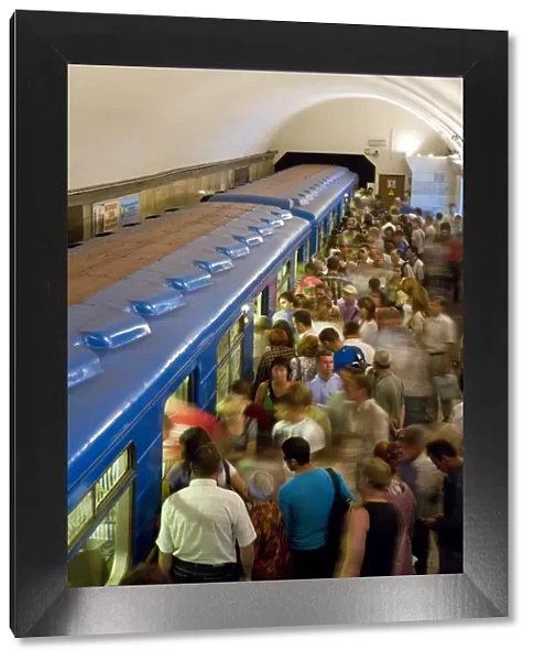 Underground Metro (Subway), Kiev, Ukraine