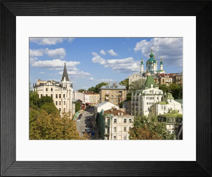 Framed Print : St. Andrews Orthodox Church, Podil, Kiev, Ukraine Framed Print : St. Andrews Orthodox Church, Podil, Kiev, Ukraine