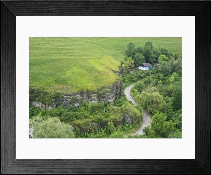 Framed Print : View from medieval fortress, Kamianets-Podilskyi, Khmelnytskyi oblast (province), Ukraine Framed Print : View from medieval fortress, Kamianets-Podilskyi, Khmelnytskyi oblast (province), Ukraine
