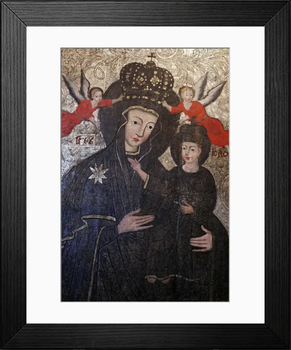 Framed Print : Crowning of the Virgin (18 century), Volyn icon, museum, Lutsk, Volyn oblast, Ukraine Framed Print : Crowning of the Virgin (18 century), Volyn icon, museum, Lutsk, Volyn oblast, Ukraine