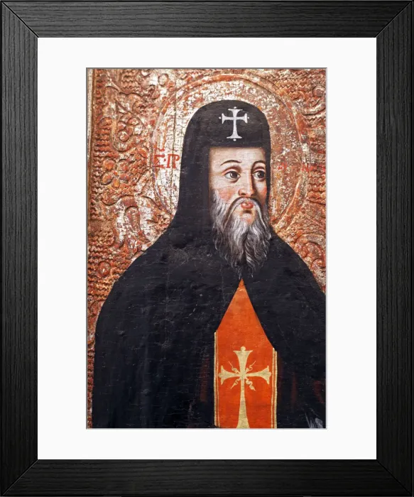 Framed Print : St. Antony and Feodosy (18 century), Volyn icon, museum, Lutsk, Volyn oblast, Ukraine Framed Print : St. Antony and Feodosy (18 century), Volyn icon, museum, Lutsk, Volyn oblast, Ukraine