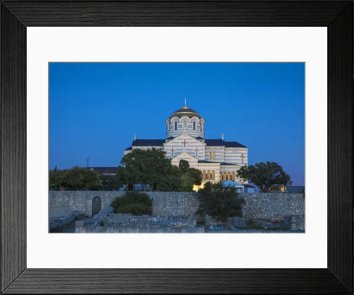 Framed Print : Ukraine, Crimea, Sevastopol, Khersoness, St Vladimirs Cathedral Framed Print : Ukraine, Crimea, Sevastopol, Khersoness, St Vladimirs Cathedral