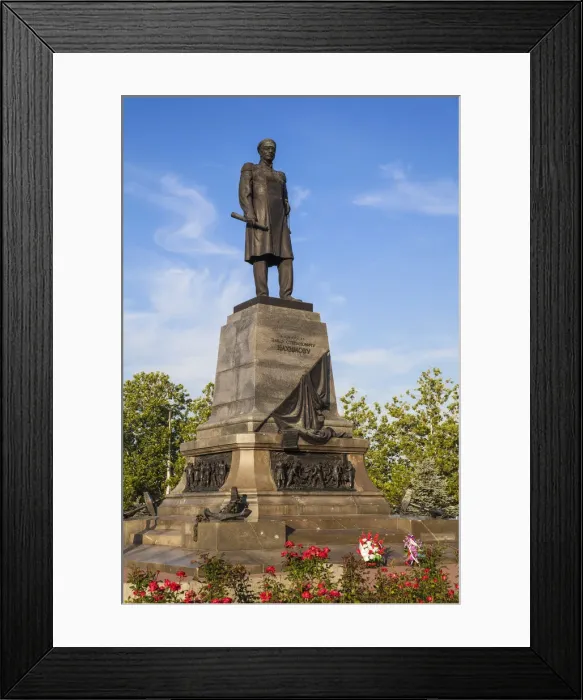 Framed Print : Ukraine, Crimea, Sevastopol, Nakhimov square, Admiral Nakhimov monument Framed Print : Ukraine, Crimea, Sevastopol, Nakhimov square, Admiral Nakhimov monument