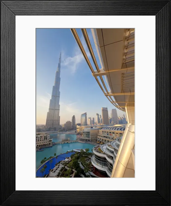 Framed Print : United Arab Emirates (UAE), Dubai, The Burj Khalifa Framed Print : United Arab Emirates (UAE), Dubai, The Burj Khalifa