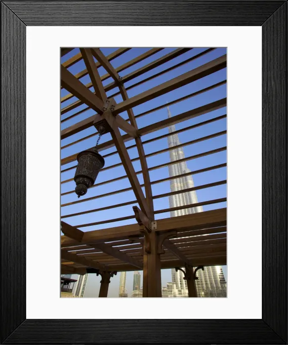 Framed Print : Burj Khalifa, Dubai, United Arab Emirates Framed Print : Burj Khalifa, Dubai, United Arab Emirates