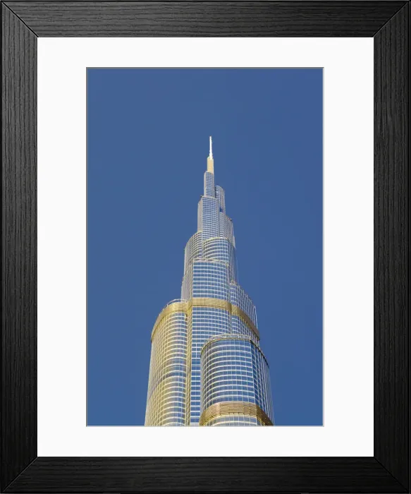 Framed Print : UAE, Dubai, Burj Khalifa Framed Print : UAE, Dubai, Burj Khalifa