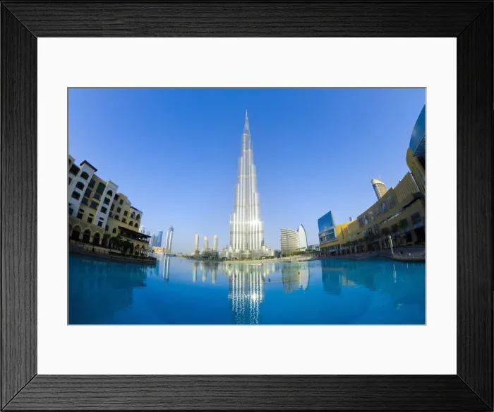 Framed Print : UAE, Dubai, Burj Khalifa