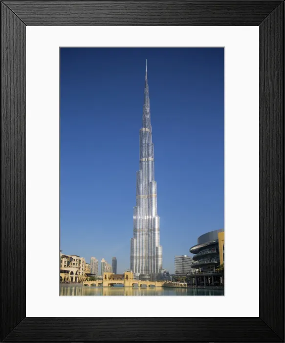 Framed Print : Burj Khalifa (worlds tallest building), Downtown, Dubai, United Arab Emirates Framed Print : Burj Khalifa (worlds tallest building), Downtown, Dubai, United Arab Emirates