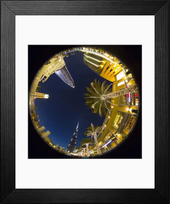 Framed Print : Burj Khalifa (worlds tallest building) and The Address Downtown Hotel, Downtown Framed Print : Burj Khalifa (worlds tallest building) and The Address Downtown Hotel, Downtown